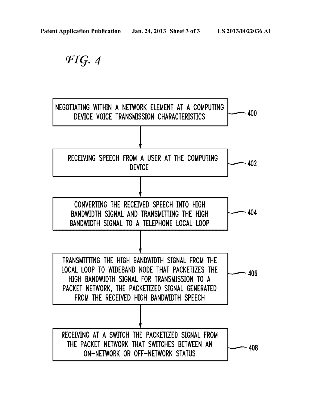 SYSTEM AND METHOD OF PROVIDING A HIGH-QUALITY VOICE NETWORK ARCHITECTURE - diagram, schematic, and image 04