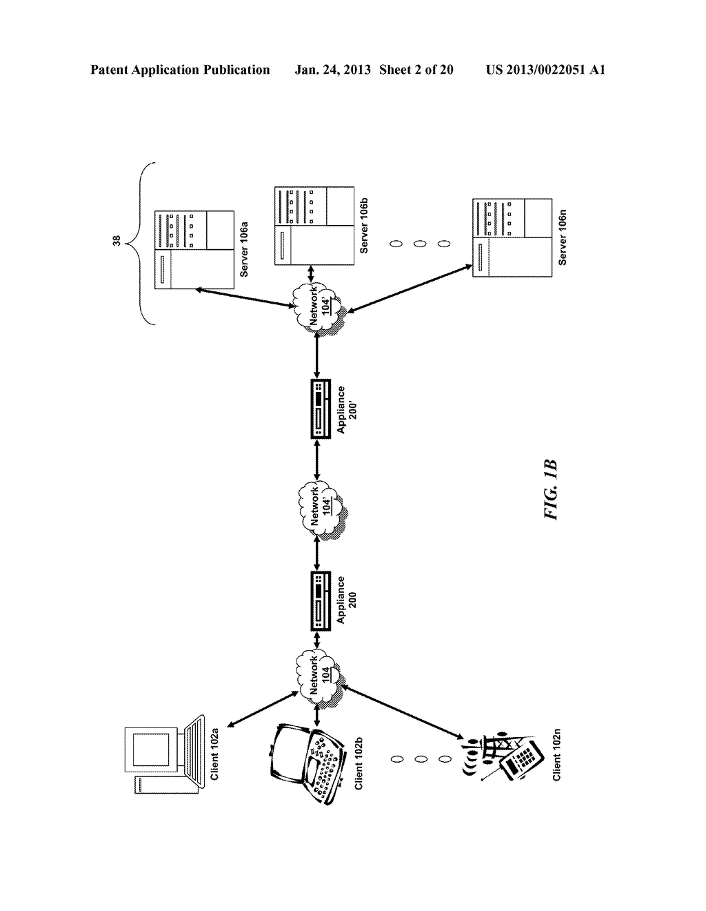 SYSTEMS AND METHODS FOR HANDLING A MULTI-CONNECTION PROTOCOL BETWEEN A     CLIENT AND SERVER TRAVERSING A MULTI-CORE SYSTEM - diagram, schematic, and image 03