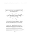 METHOD, TERMINAL, AND SYSTEM FOR SENDING AND RECEIVING SERVICE INFORMATION diagram and image