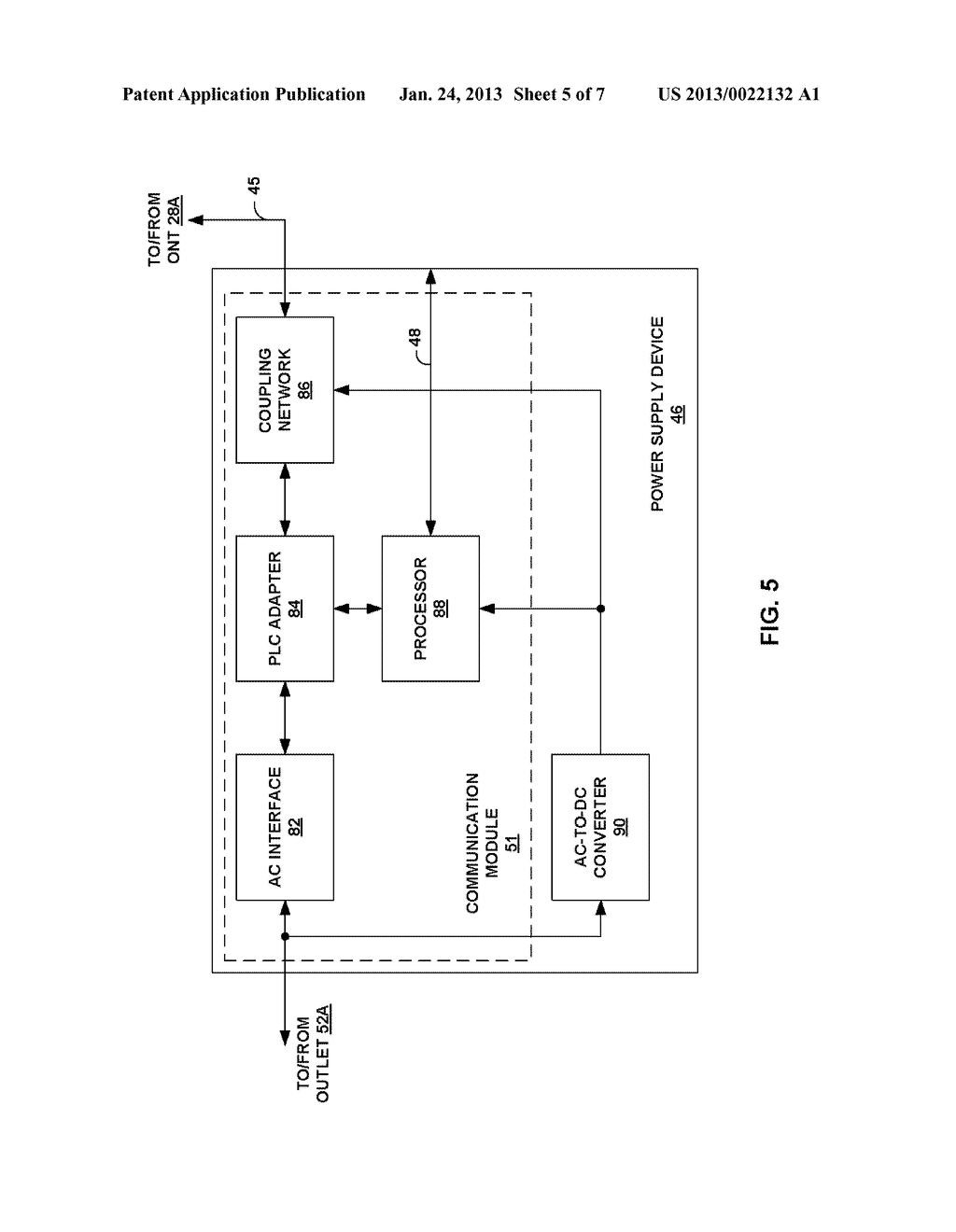 COMMUNICATION AMONG  NETWORK DEVICES AT SUBSCRIBER PREMISES - diagram, schematic, and image 06