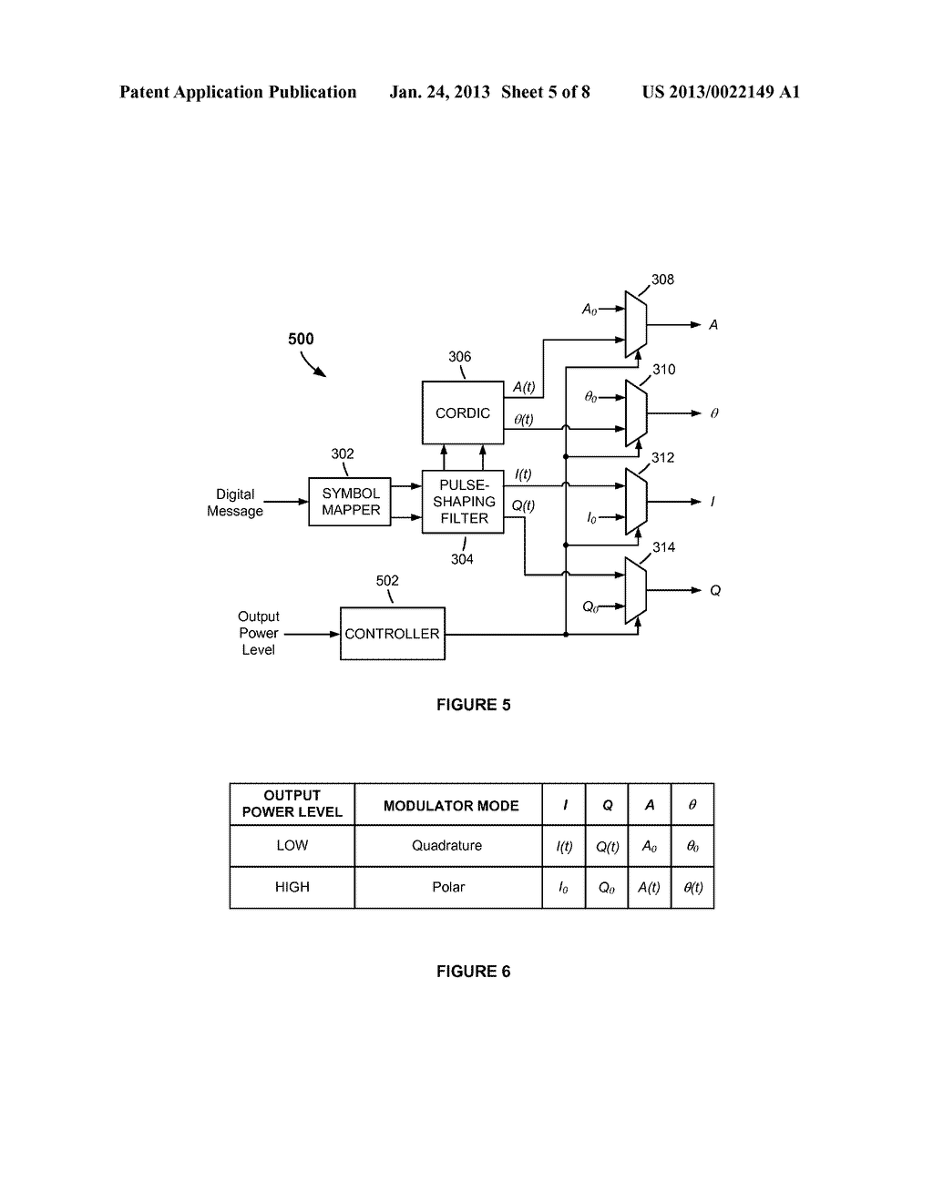 COMMUNICATIONS TRANSMITTER HAVING HIGH-EFFICIENCY COMBINATION MODULATOR - diagram, schematic, and image 06