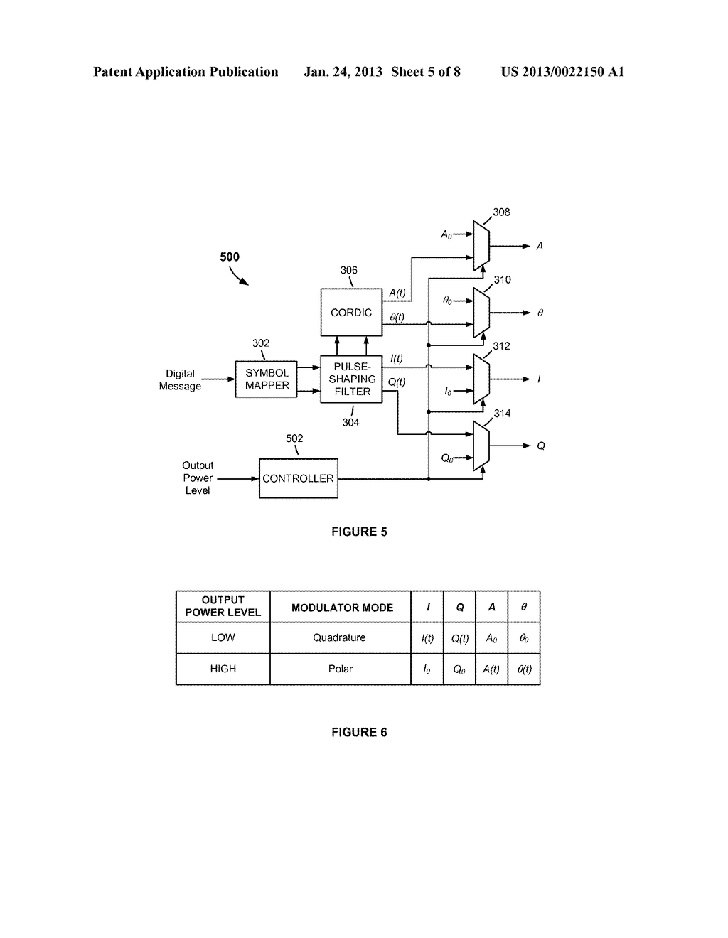 COMMUNICATIONS TRANSMITTER HAVING HIGH-EFFICIENCY COMBINATION MODULATOR - diagram, schematic, and image 06