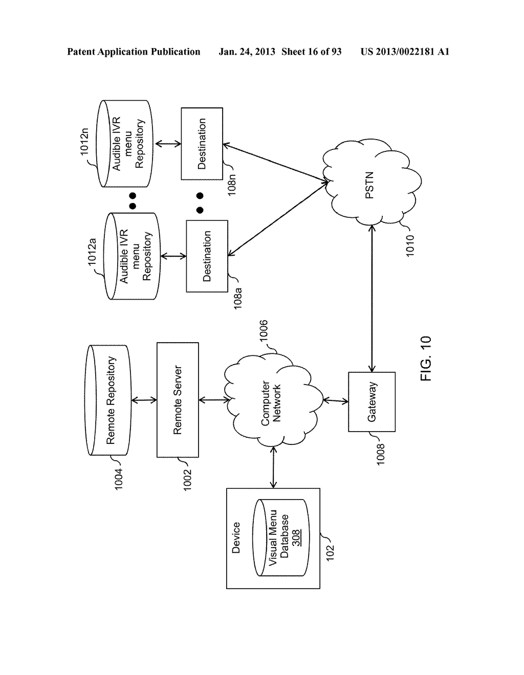 SYSTEMS AND METHODS FOR VISUAL PRESENTATION AND SELECTION OF IVR MENU - diagram, schematic, and image 17