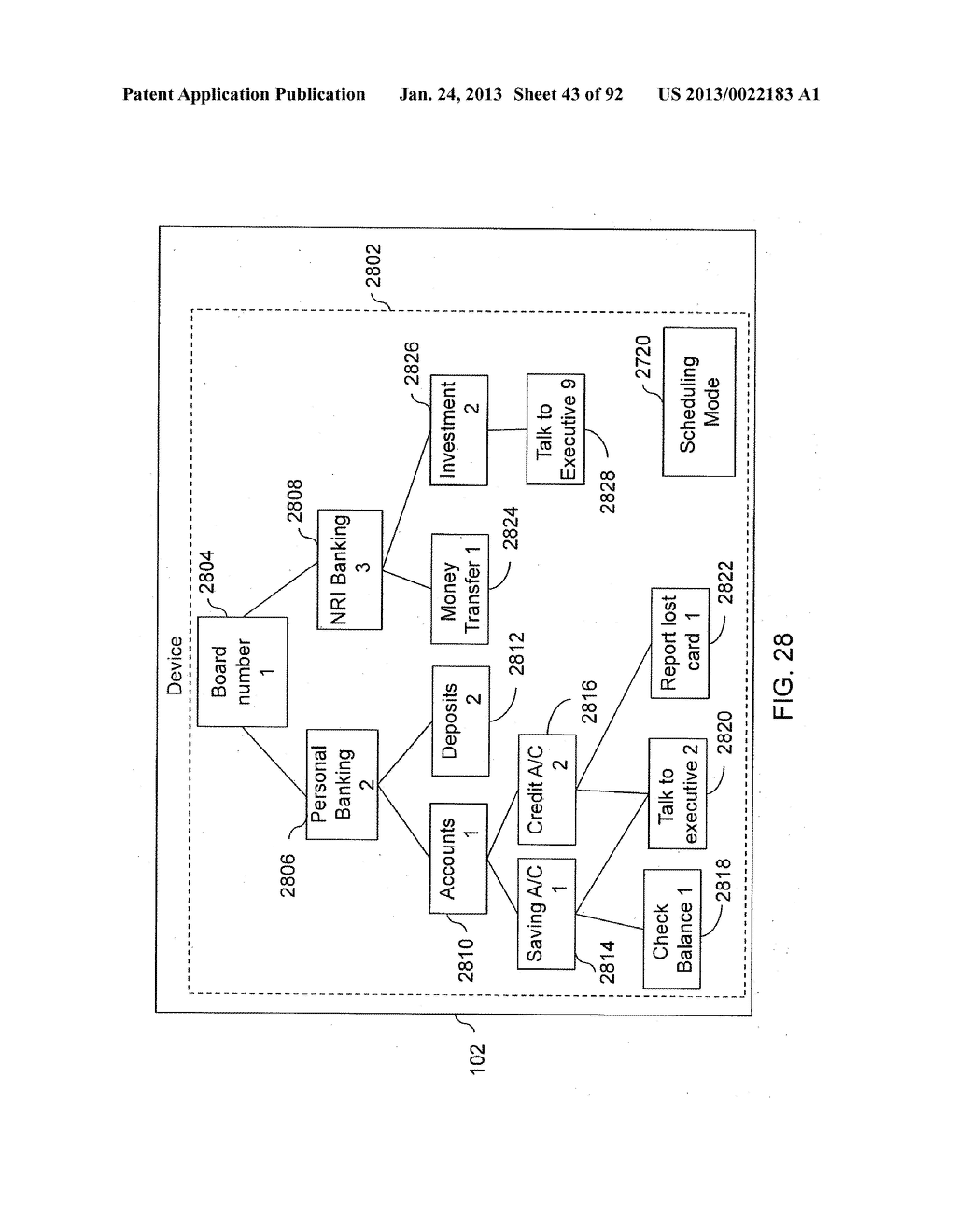 SYSTEMS AND METHODS FOR VISUAL PRESENTATION AND SELECTION OF IVR MENU - diagram, schematic, and image 44