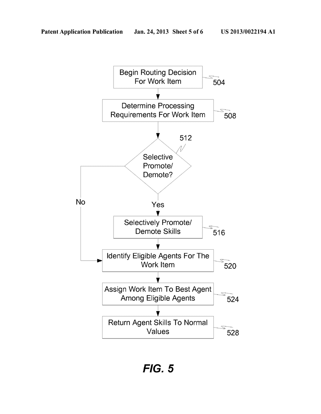 AGENT SKILL PROMOTION AND DEMOTION BASED ON CONTACT CENTER STATE - diagram, schematic, and image 06