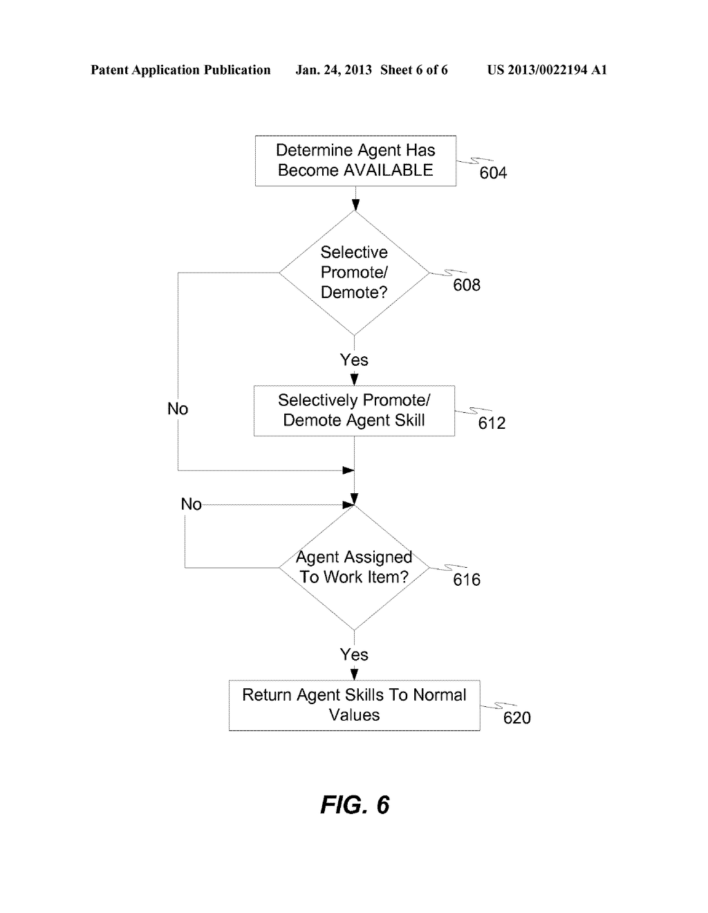 AGENT SKILL PROMOTION AND DEMOTION BASED ON CONTACT CENTER STATE - diagram, schematic, and image 07