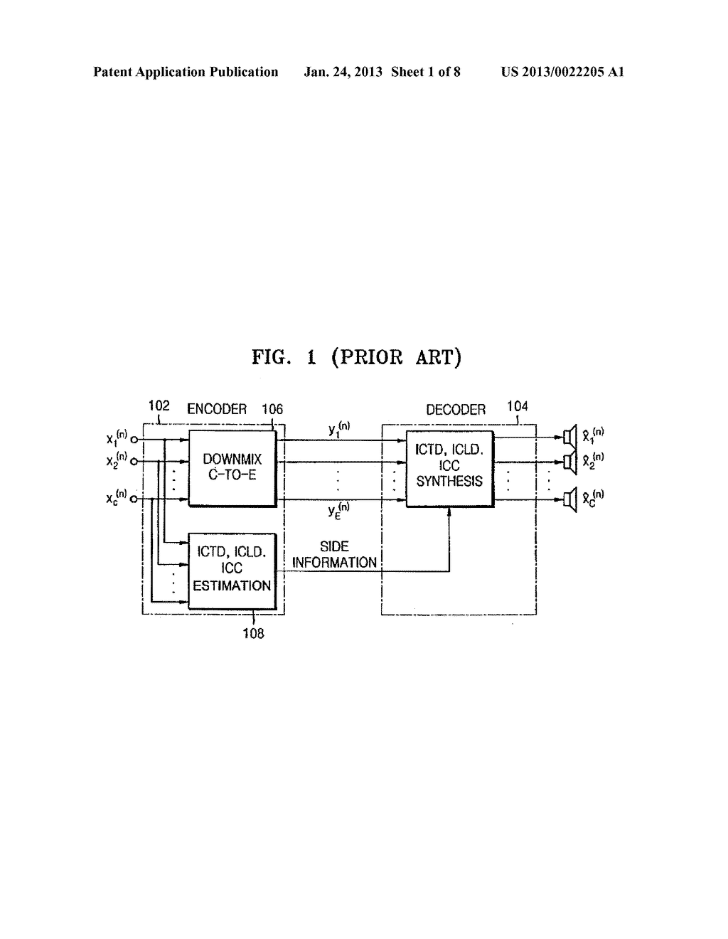 BINAURAL DECODER TO OUTPUT SPATIAL STEREO SOUND AND A DECODING METHOD     THEREOF - diagram, schematic, and image 02