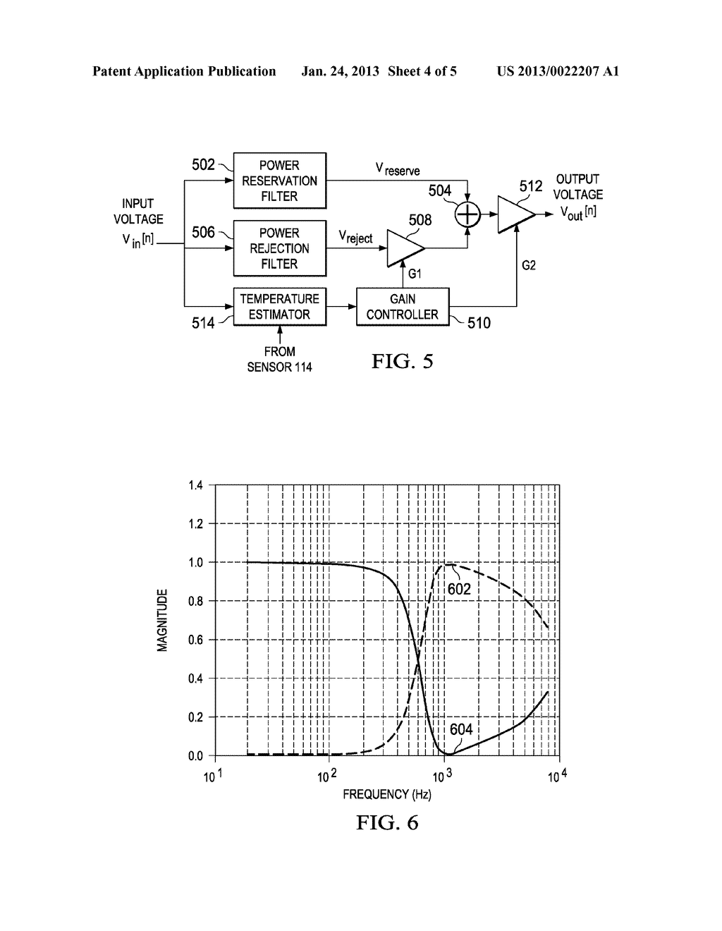 METHOD AND SYSTEM FOR TEMPERATURE PROTECTION OF A SPEAKER - diagram, schematic, and image 05