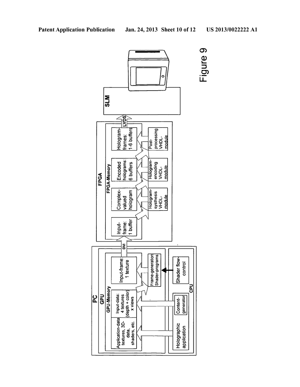 METHOD AND DEVICE FOR ENCODING THREE-DIMENSIONAL SCENES WHICH INCLUDE     TRANSPARENT OBJECTS IN A HOLOGRAPHIC SYSTEM - diagram, schematic, and image 11