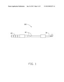 DETACHABLE EARPHONE diagram and image