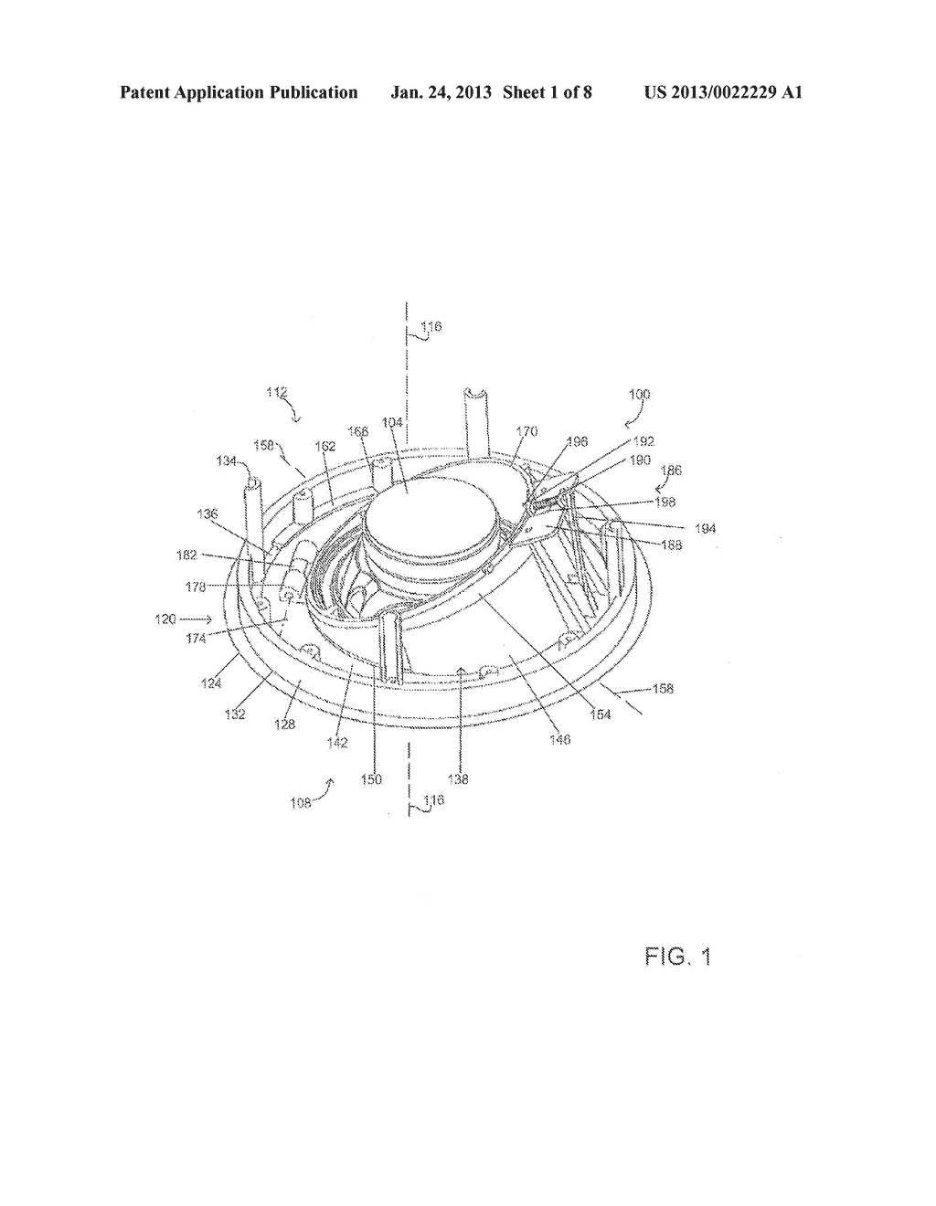 LOUDSPEAKER MOUNTING ASSEMBLY - diagram, schematic, and image 02