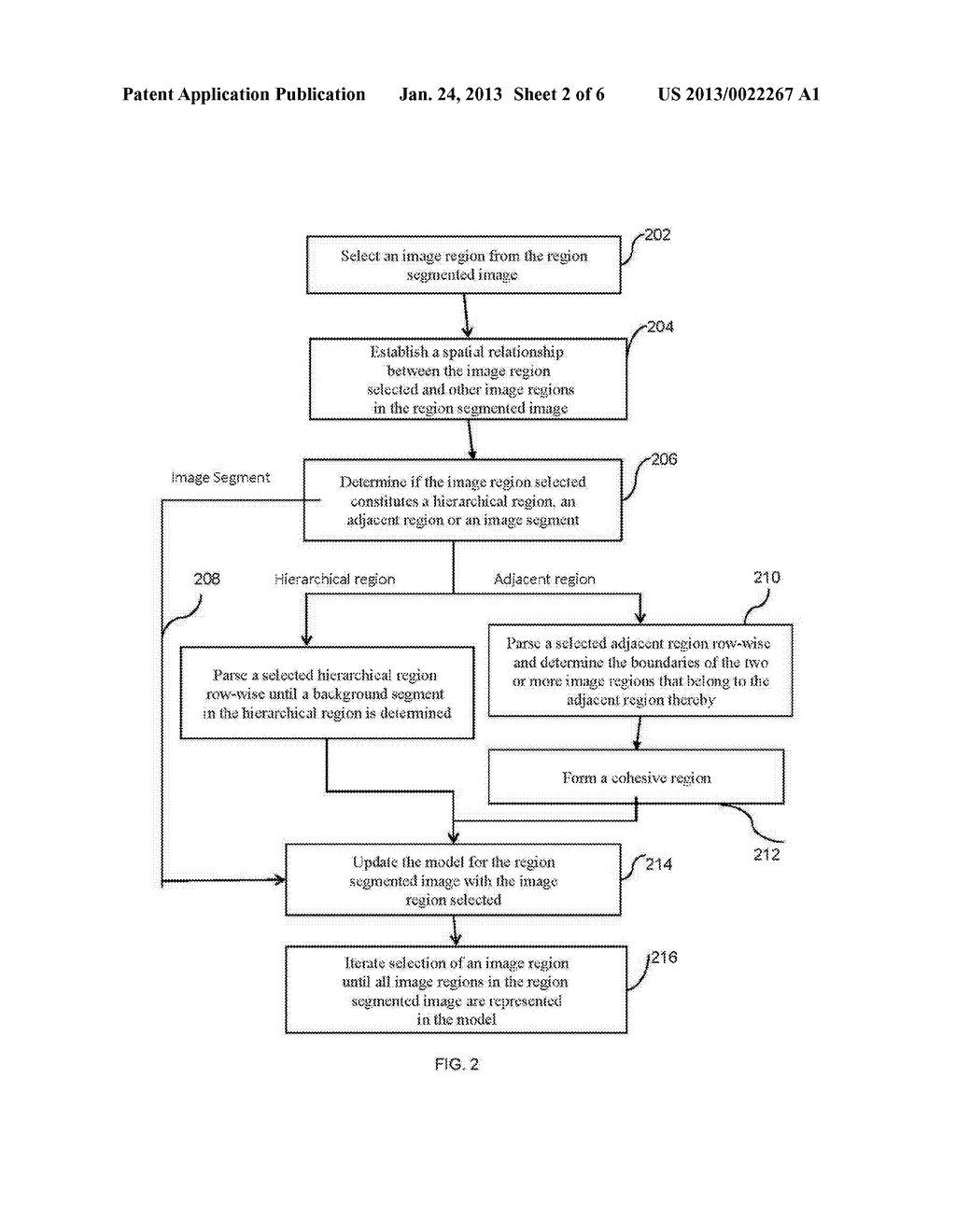 SYSTEM AND METHOD FOR MODELING A REGION SEGMENTED IMAGE - diagram, schematic, and image 03