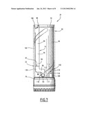 MECHANISM FOR DEPLOYING A STICK OF COSMETIC PRODUCT, ASSOCIATED DEVICE AND     PROCESS diagram and image