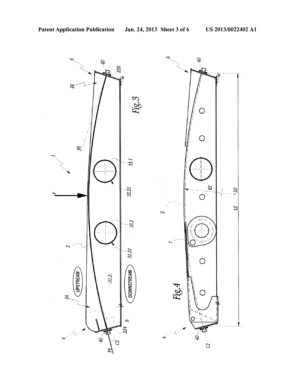 LEAF FOR A MITRE GATE AND MITRE GATE INCLUDING SUCH A LEAF - diagram, schematic, and image 04