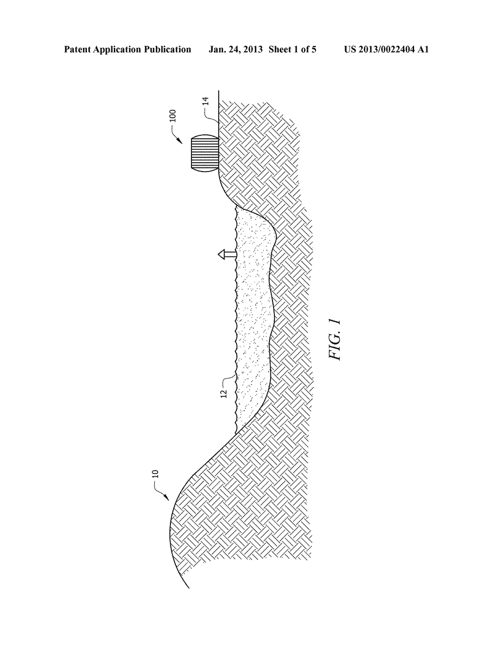 METHOD AND SYSTEM FOR CREATING A FLOOD BARRIER - diagram, schematic, and image 02