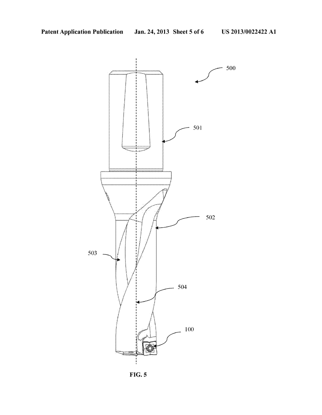 IDEXABLE DRILL INSERT - diagram, schematic, and image 06