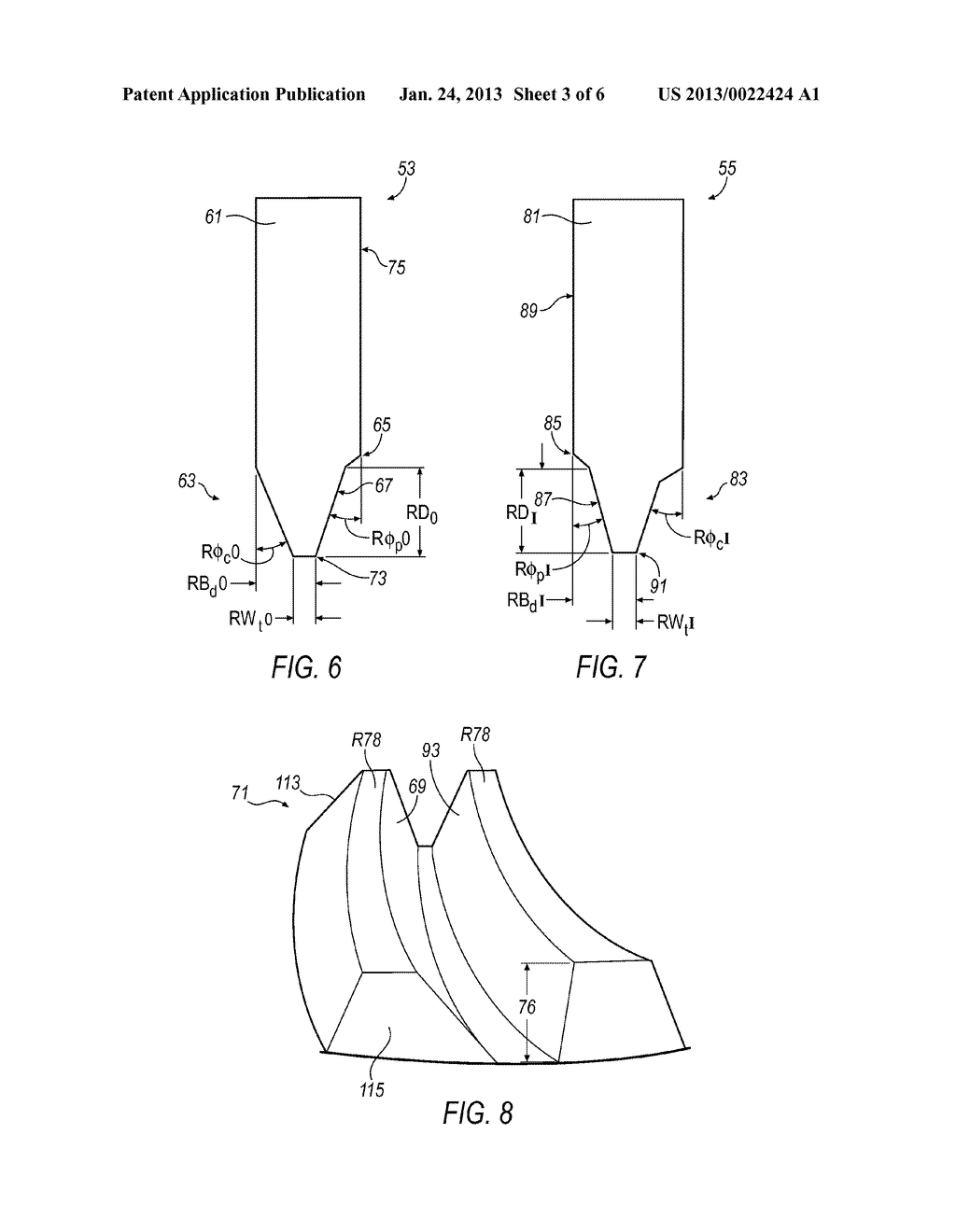 FACE HOB HYPOID GEAR TOOTH TOP-LAND RADIUS BY COMMON CHAMFER TOOL - diagram, schematic, and image 04