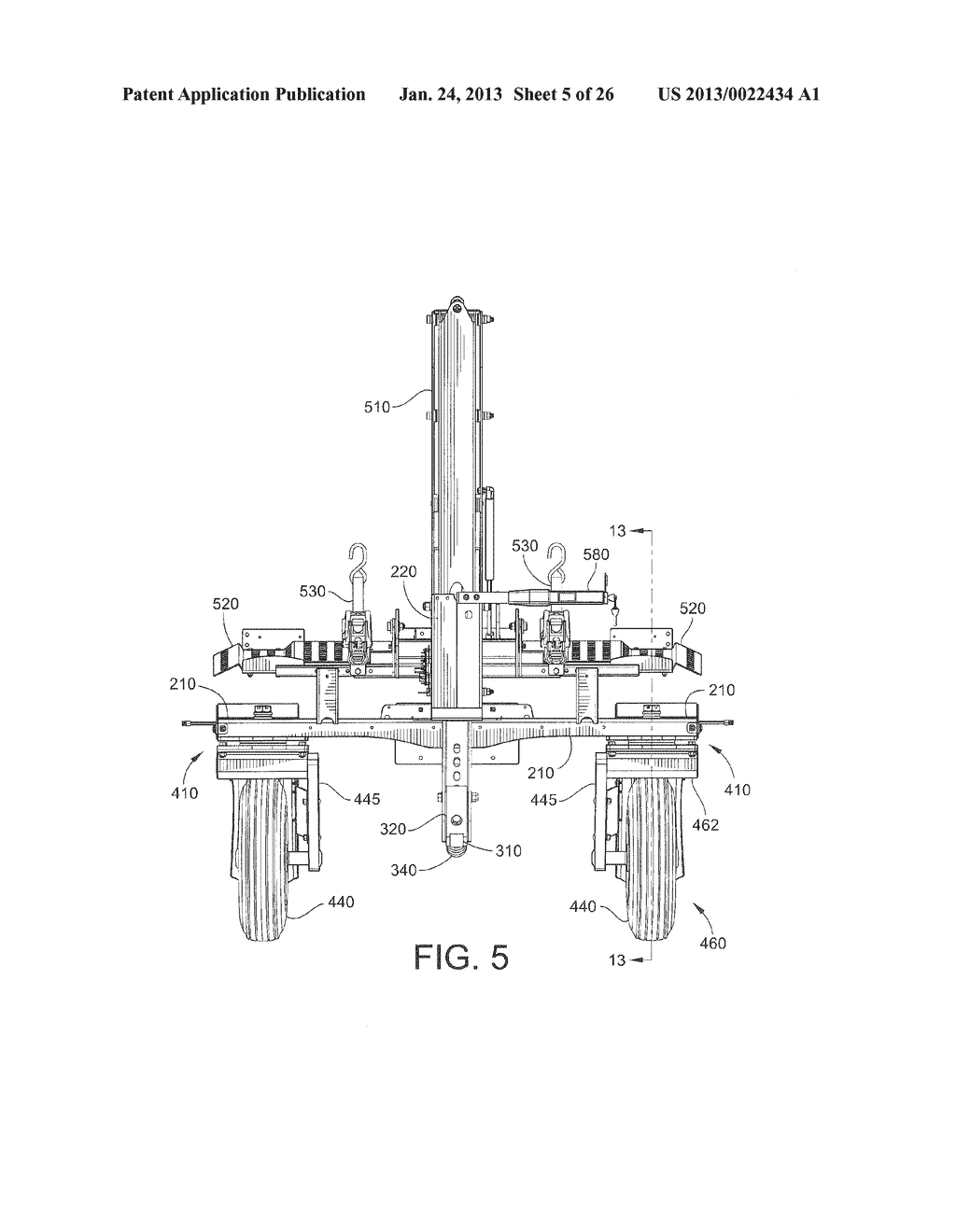 PLATFORM LIFT TRAILER AND COUPLING SYSTEM - diagram, schematic, and image 06