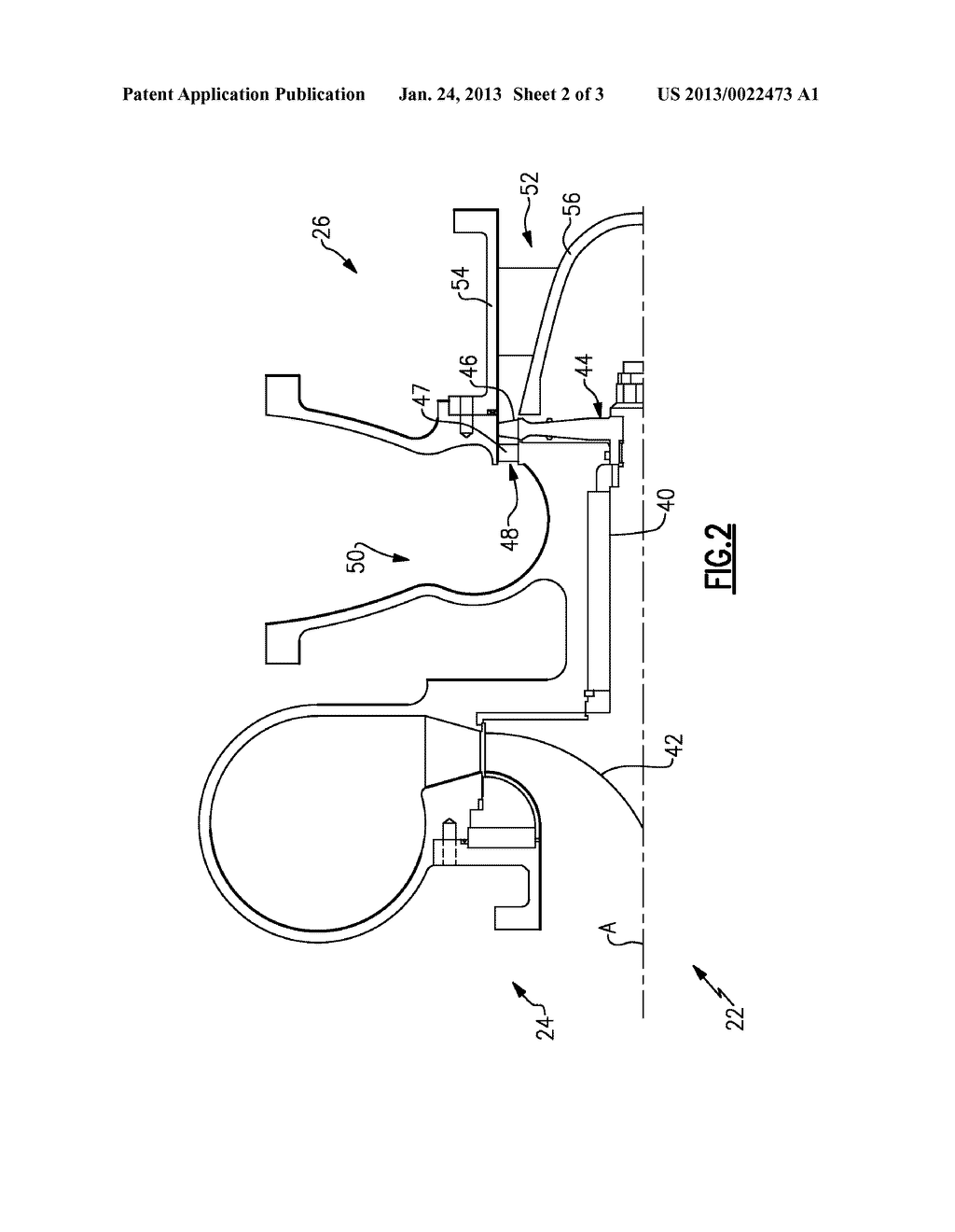 BLADES WITH DECREASING EXIT FLOW ANGLE - diagram, schematic, and image 03