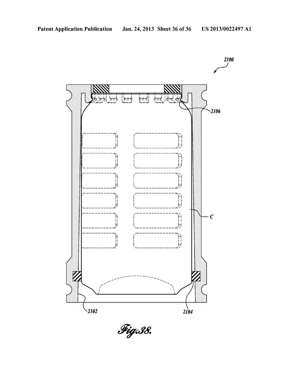 CARRIERS FOR PROCESSING POUCHES AND OTHER IRREGULAR CONTAINERS AND OBJECTS - diagram, schematic, and image 37