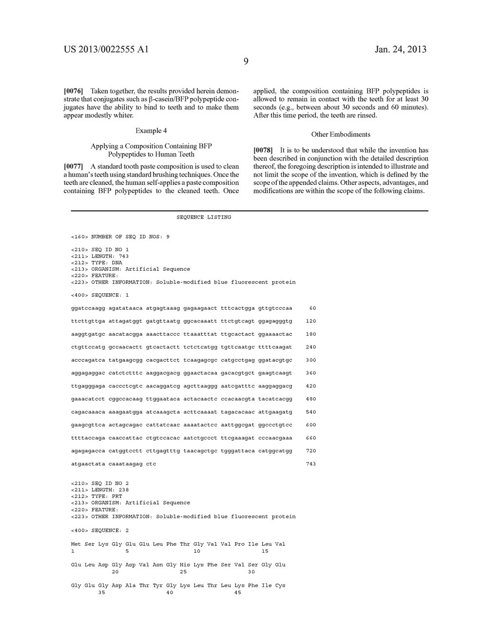 METHODS AND MATERIALS FOR PROVIDING TEETH WITH A WHITE APPEARANCE - diagram, schematic, and image 20