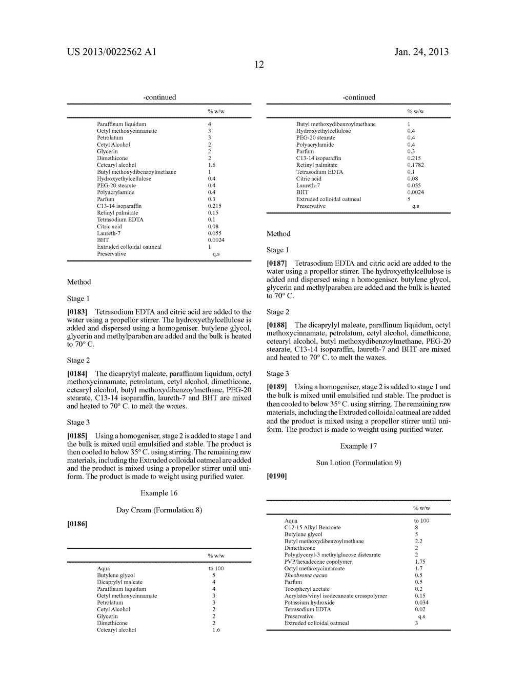 NOVEL CEREAL PRODUCTS, PRODUCTION AND USE THEREOF, AND COSMETIC     FORMULATIONS CONTAINING THEM - diagram, schematic, and image 15