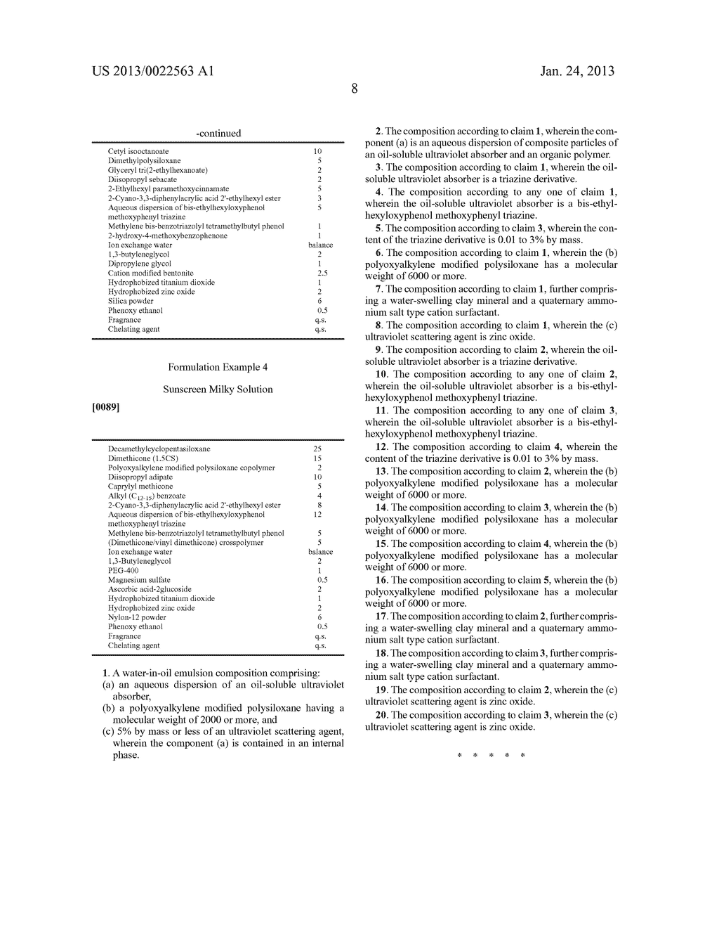 WATER-IN-OIL EMULSION COMPOSITION - diagram, schematic, and image 10