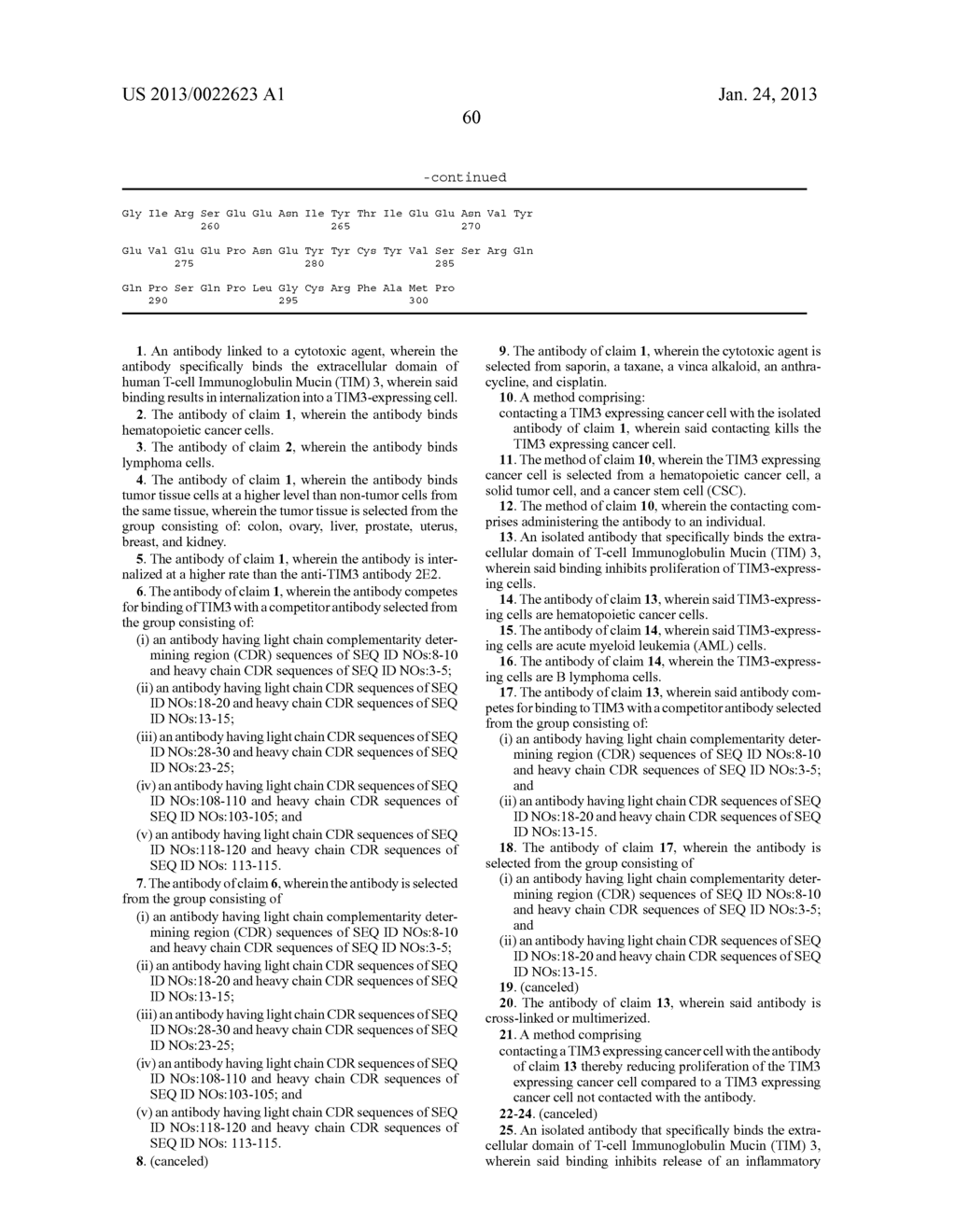 ANTIBODIES THAT SPECIFICALLY BIND TO TIM3 - diagram, schematic, and image 70