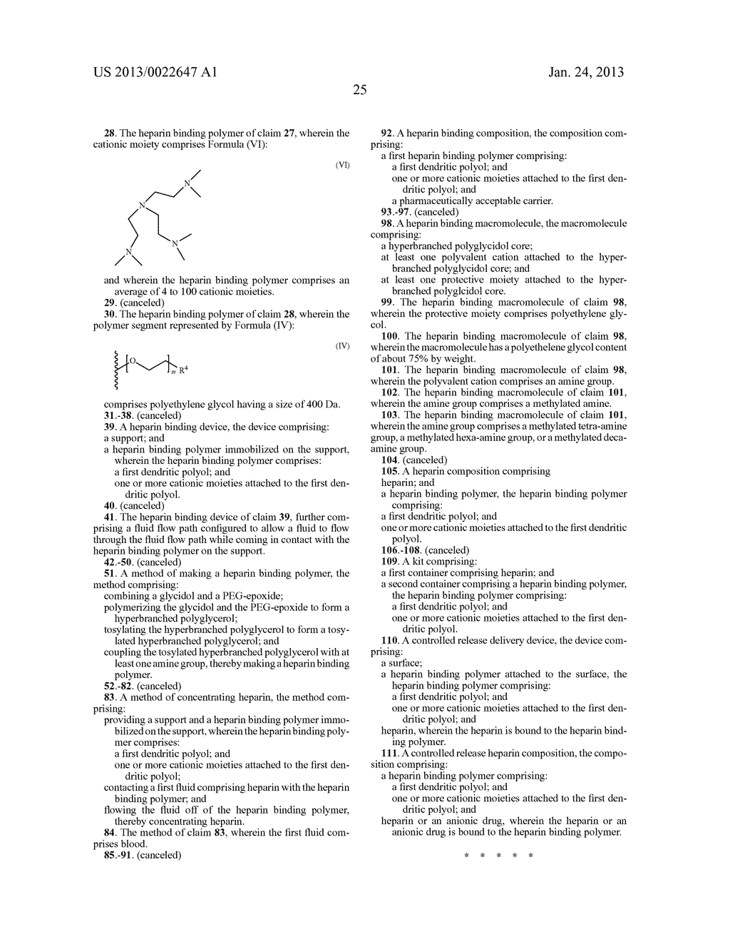 POLYMERS FOR REVERSING HEPARIN-BASED ANTICOAGULATION - diagram, schematic, and image 63