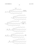 BRANCHED, COMPACT POLYETHYLENEGLYCOL DERIVATIVES diagram and image