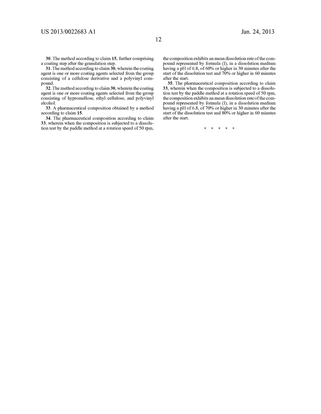 METHOD FOR IMPROVING DISSOLUTION OF ANTICOAGULANT AGENT - diagram, schematic, and image 16