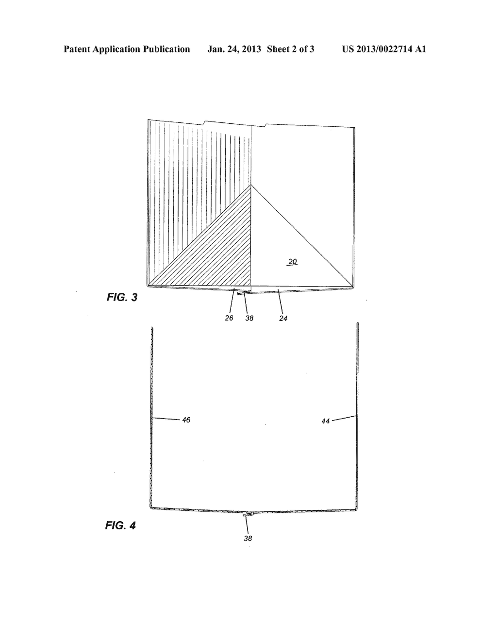 Takeout food bag - diagram, schematic, and image 03