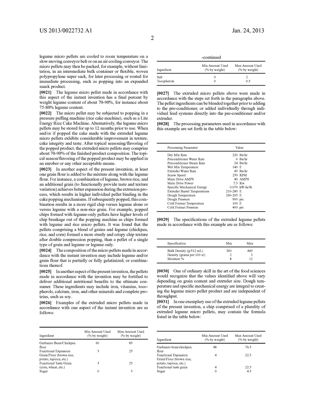 Method for Preparing Extruded Legume Micro Pellets - diagram, schematic, and image 06