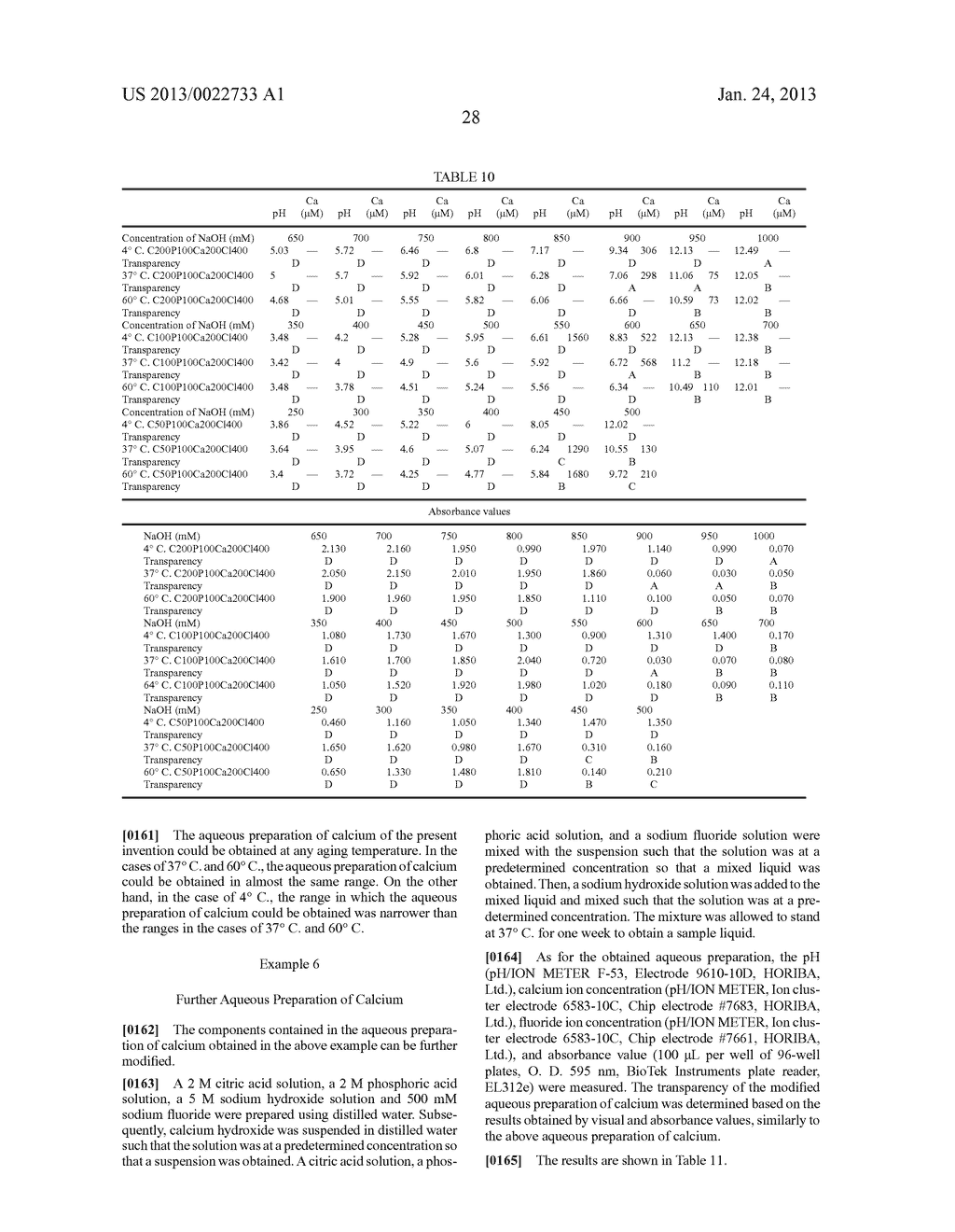 CALCIUM PREPARATION AND METHOD OF PRODUCTION THEREOF - diagram, schematic, and image 60