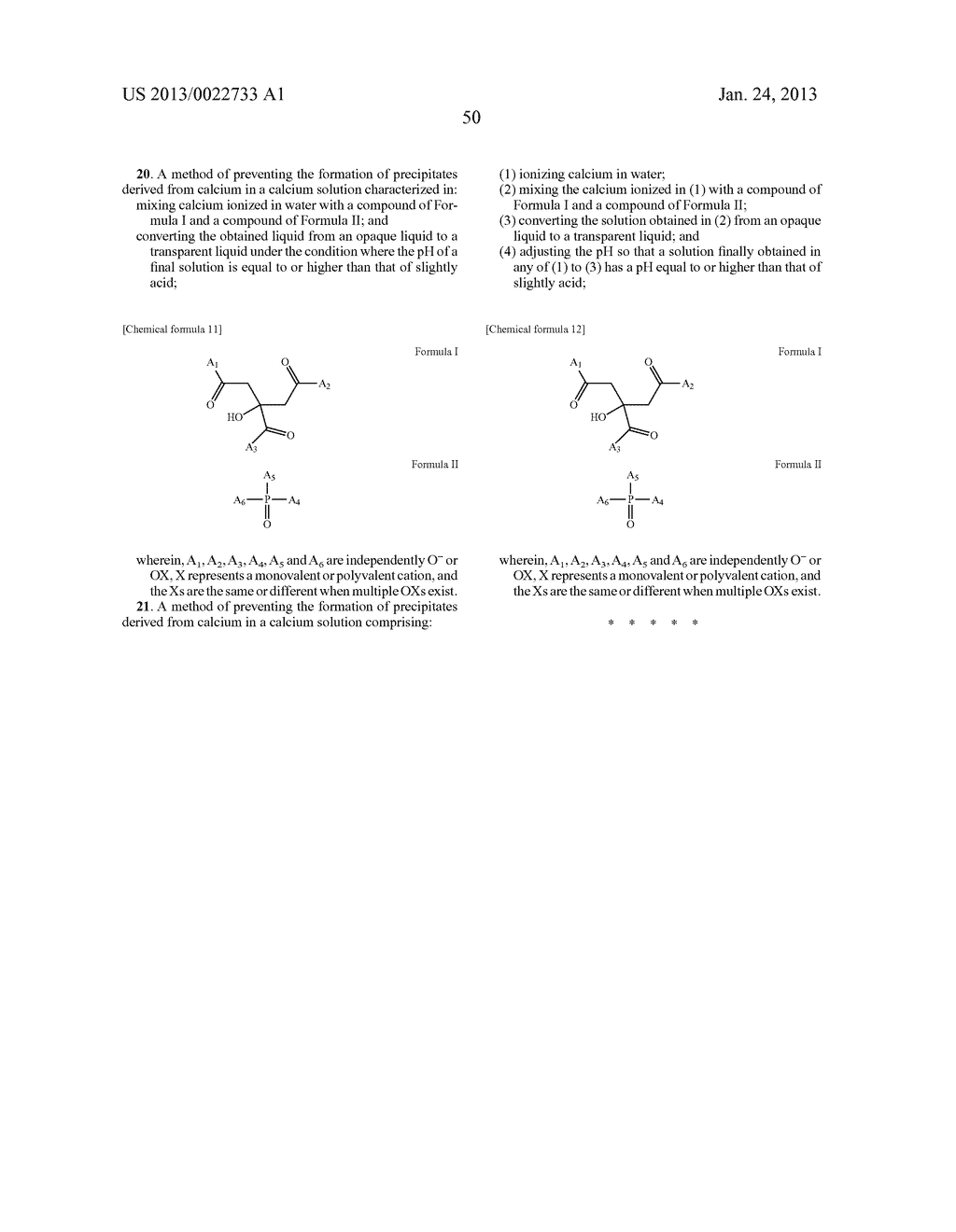 CALCIUM PREPARATION AND METHOD OF PRODUCTION THEREOF - diagram, schematic, and image 82