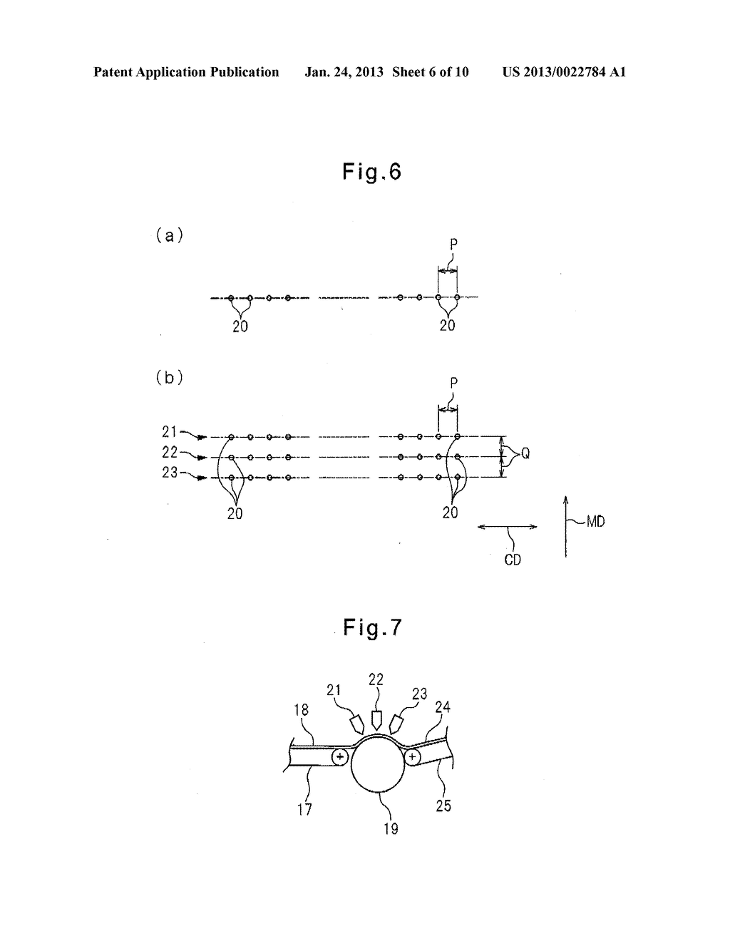 SHEET OF NON-WOVEN FABRIC AND PRODUCTION PROCESS OF SAME - diagram, schematic, and image 07