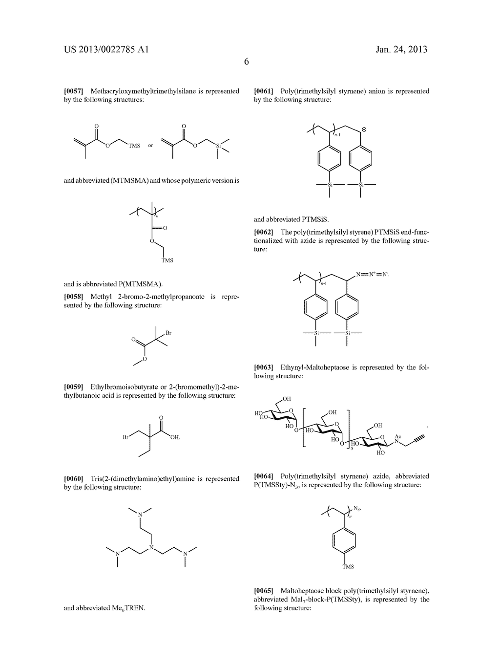 OLIGOSACCHARIDE/SILICON-CONTAINING BLOCK COPOLYMERS FOR LITHOGRAPHY     APPLICATIONS - diagram, schematic, and image 27