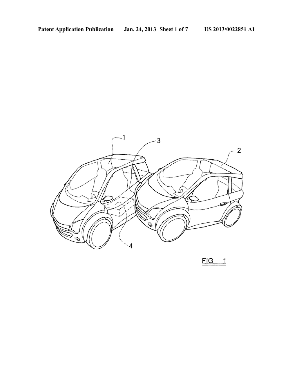 SAFETY ARRANGEMENT FOR PROTECTING A BATTERY IN A MOTOR VEHICLE - diagram, schematic, and image 02