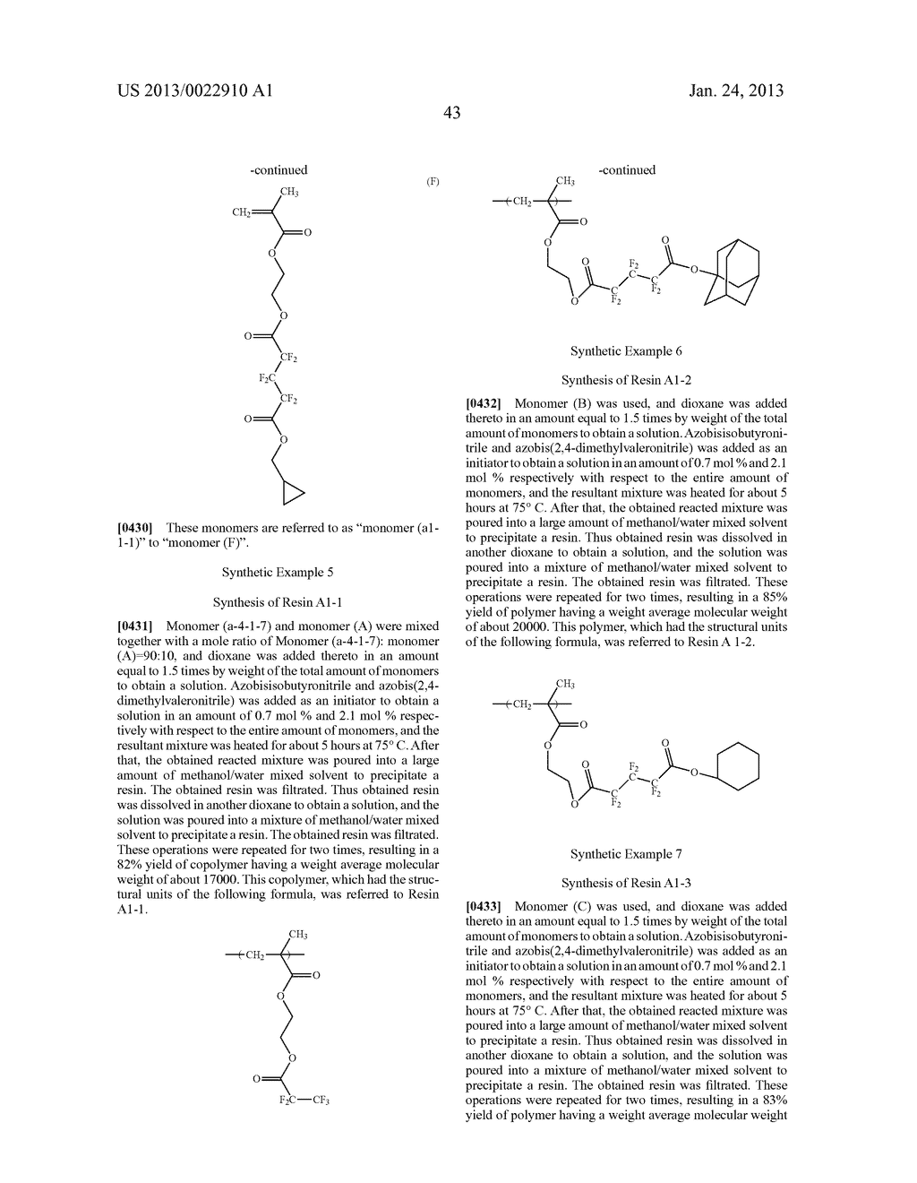 RESIST COMPOSITION AND METHOD FOR PRODUCING RESIST PATTERN - diagram, schematic, and image 44