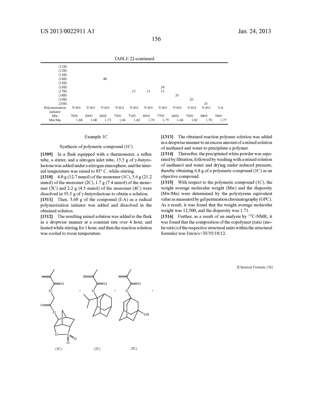 POLYMER, RESIST COMPOSITION AND METHOD OF FORMING RESIST PATTERN - diagram, schematic, and image 157