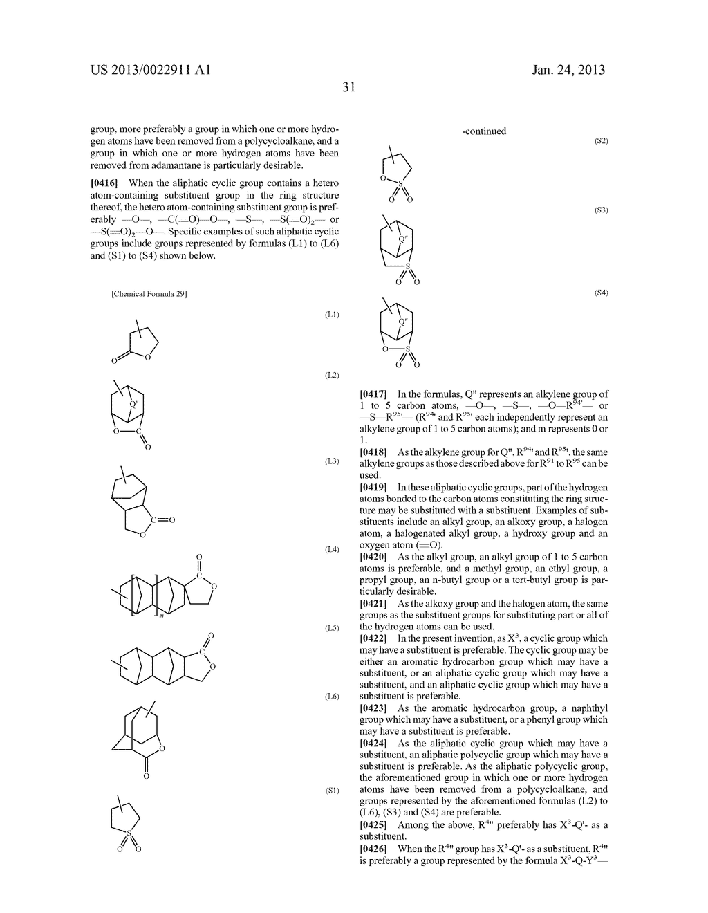 POLYMER, RESIST COMPOSITION AND METHOD OF FORMING RESIST PATTERN - diagram, schematic, and image 32