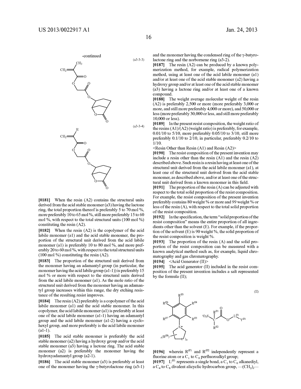 RESIST COMPOSITION AND METHOD FOR PRODUCING RESIST PATTERN - diagram, schematic, and image 17