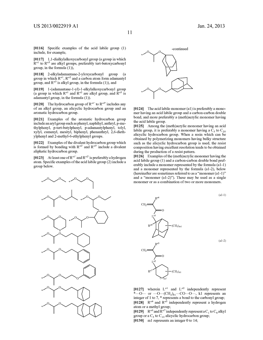 RESIST COMPOSITION AND METHOD FOR PRODUCING RESIST PATTERN - diagram, schematic, and image 12