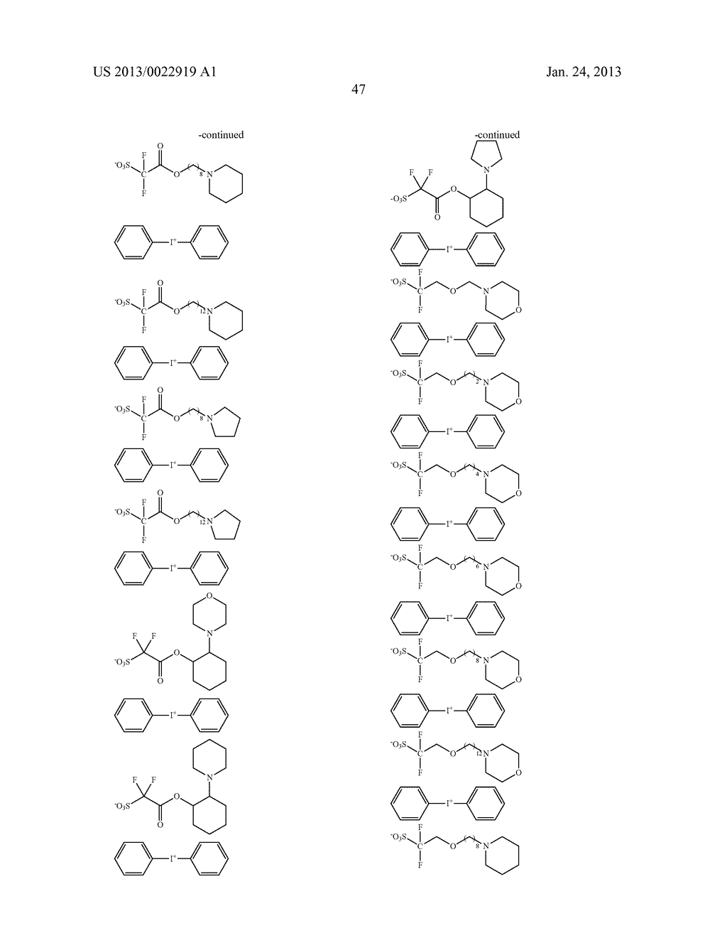 RESIST COMPOSITION AND METHOD FOR PRODUCING RESIST PATTERN - diagram, schematic, and image 48
