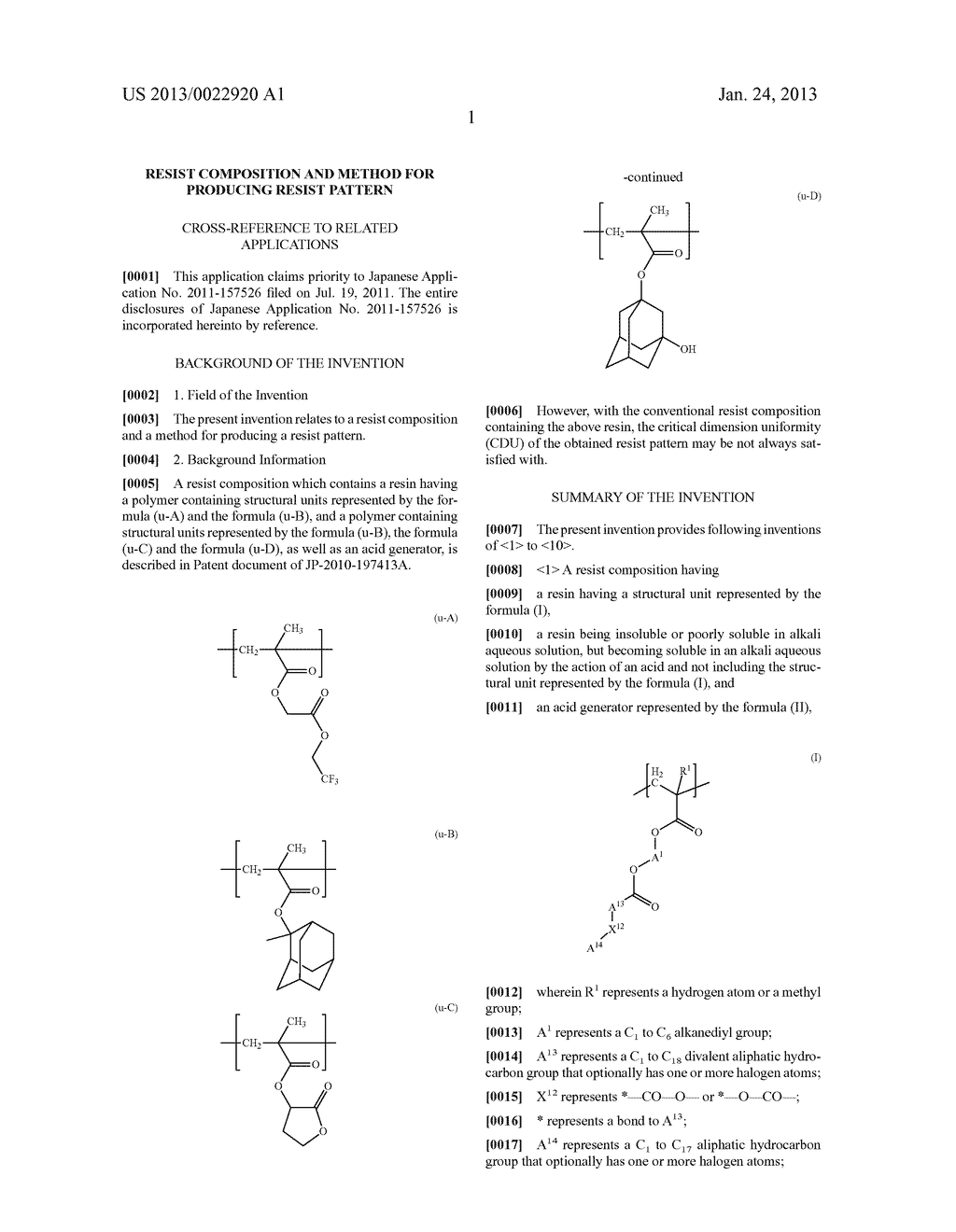 RESIST COMPOSITION AND METHOD FOR PRODUCING RESIST PATTERN - diagram, schematic, and image 02