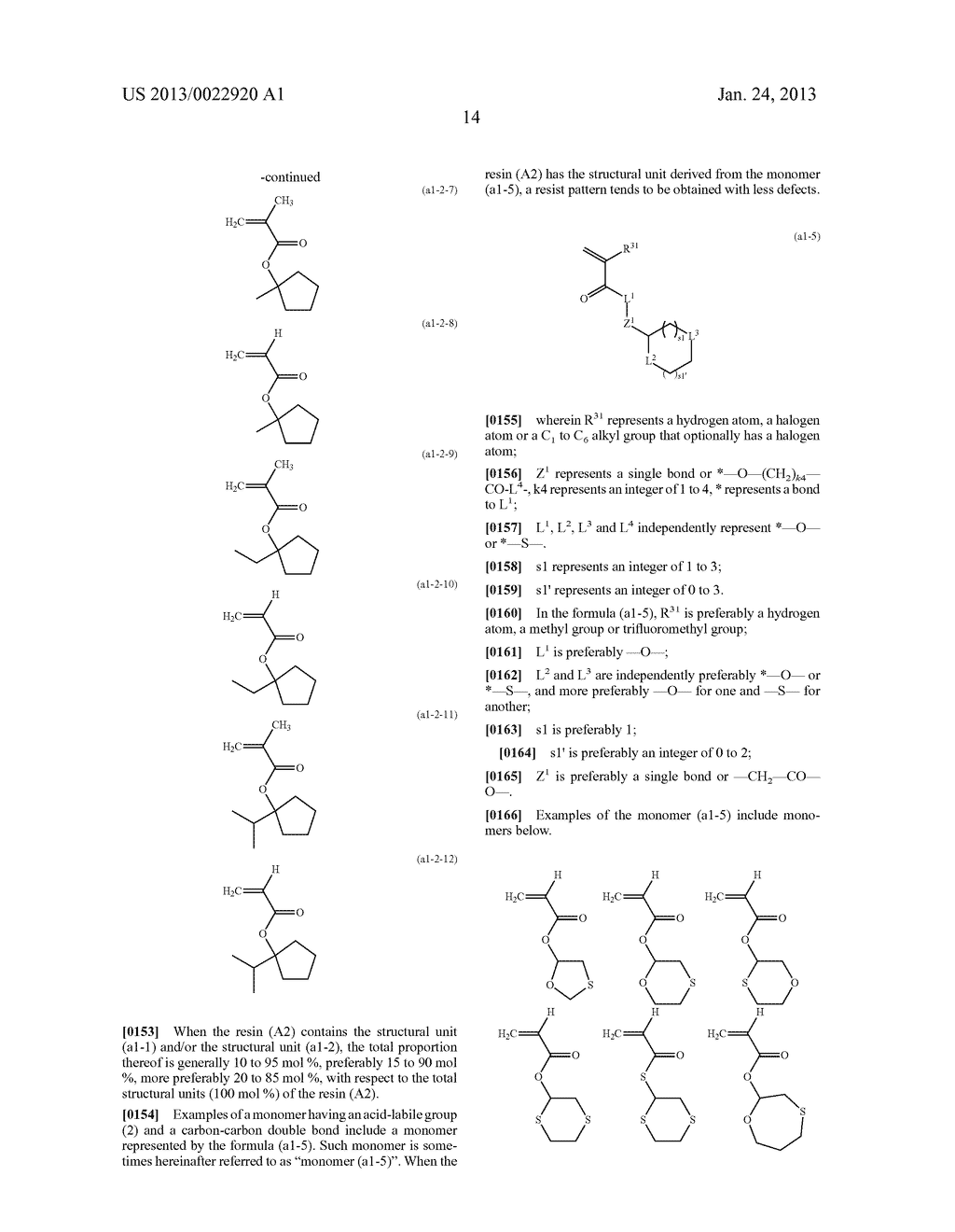 RESIST COMPOSITION AND METHOD FOR PRODUCING RESIST PATTERN - diagram, schematic, and image 15