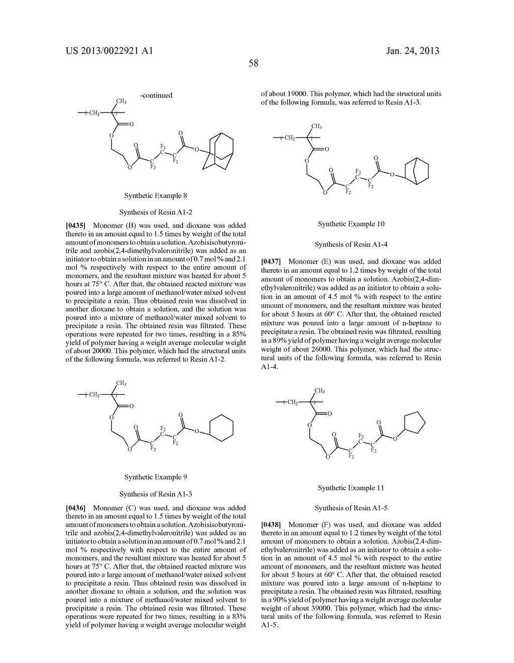 RESIST COMPOSITION AND METHOD FOR PRODUCING RESIST PATTERN - diagram, schematic, and image 59