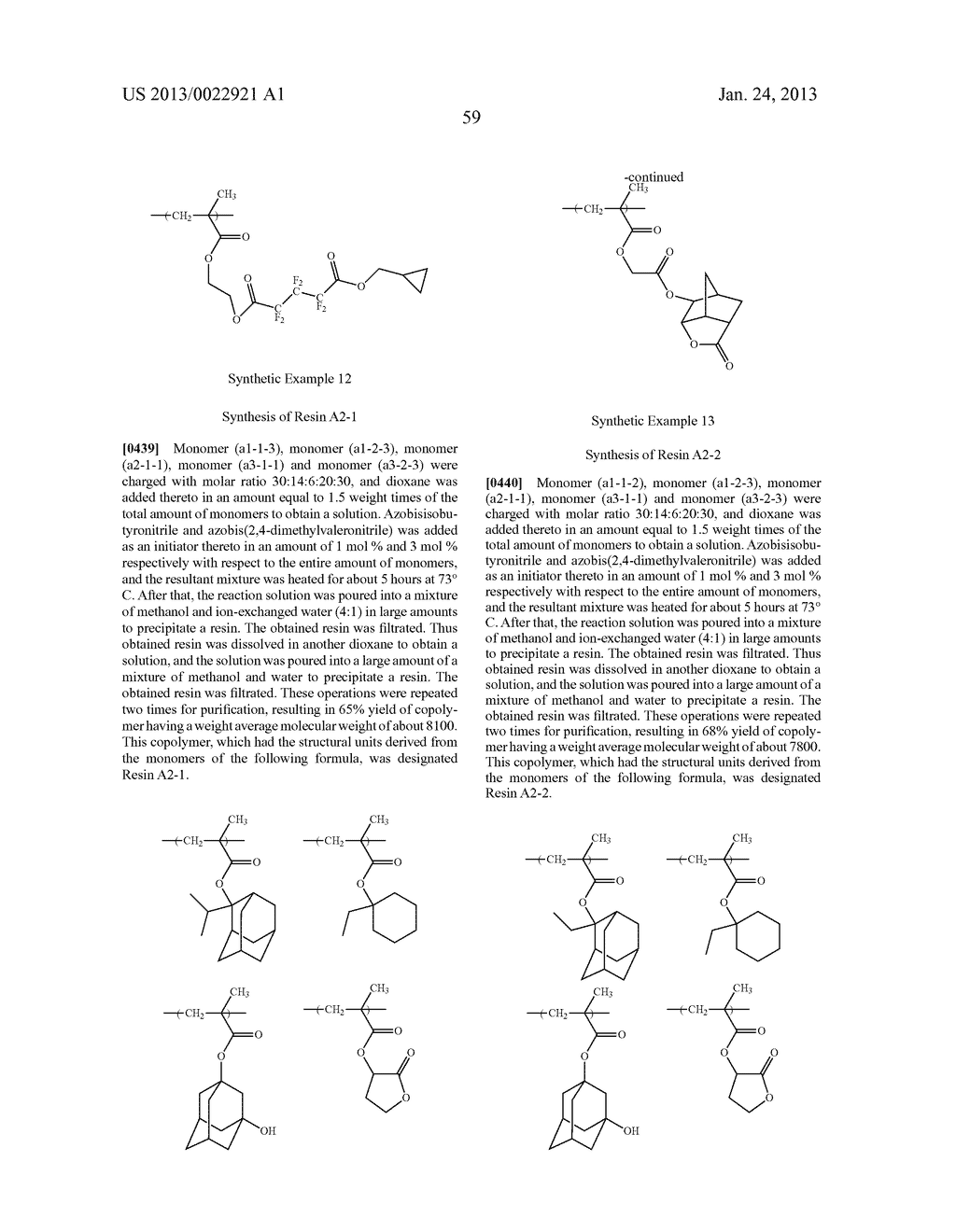 RESIST COMPOSITION AND METHOD FOR PRODUCING RESIST PATTERN - diagram, schematic, and image 60