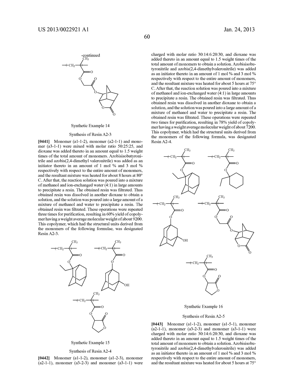 RESIST COMPOSITION AND METHOD FOR PRODUCING RESIST PATTERN - diagram, schematic, and image 61