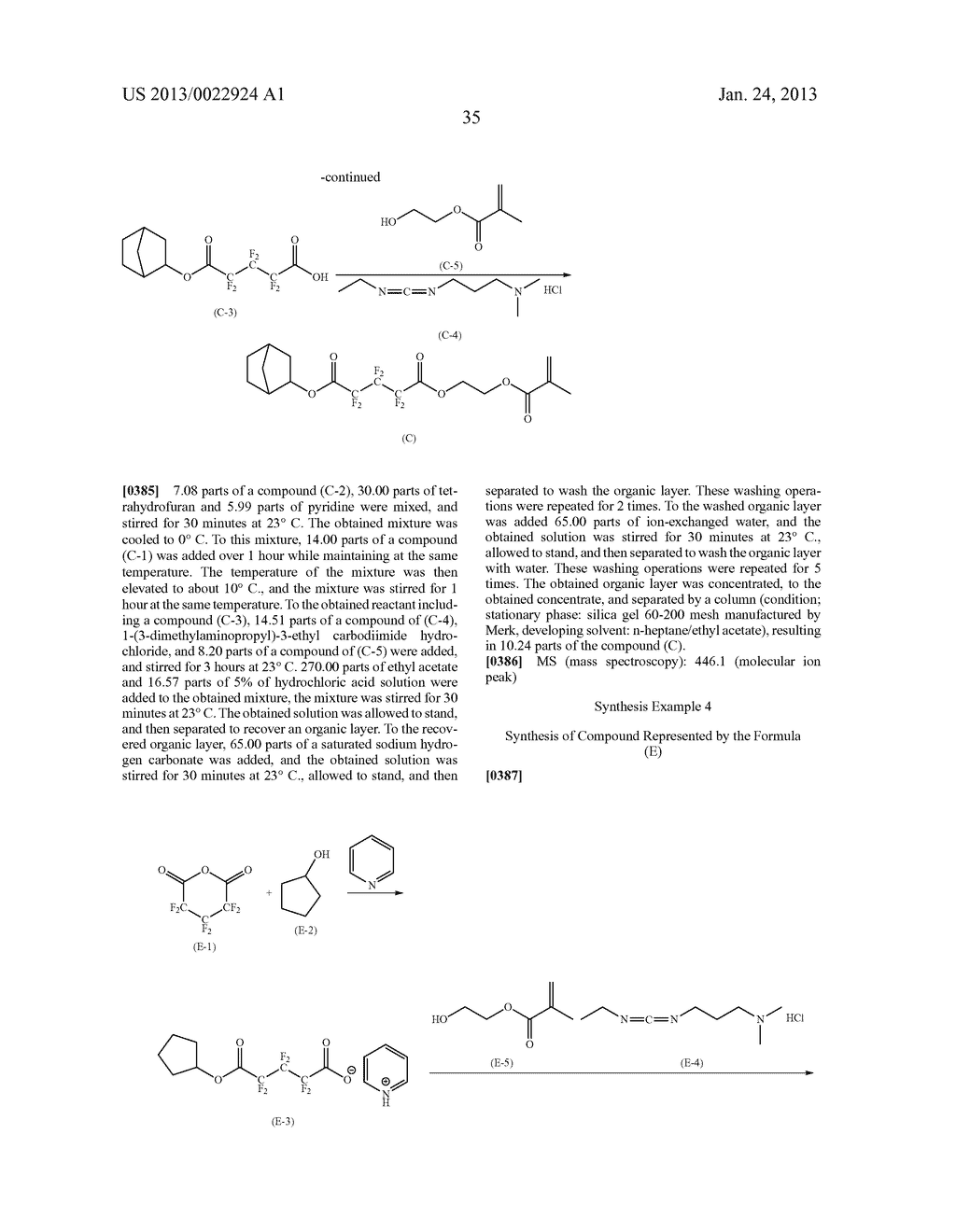 RESIST COMPOSITION AND METHOD FOR PRODUCING RESIST PATTERN - diagram, schematic, and image 36